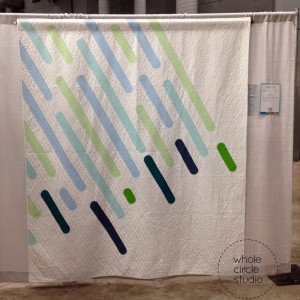"April Showers" by Sheri Cifaldi-Morrill at QuiltCon 2015