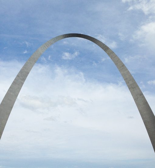 Even with the quick overnight trip, I had a chance to walk over to the St. Louis Arch. Amazing!