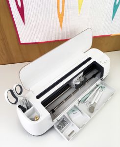 cricut maker | compact | storage | review | quilting | fabric