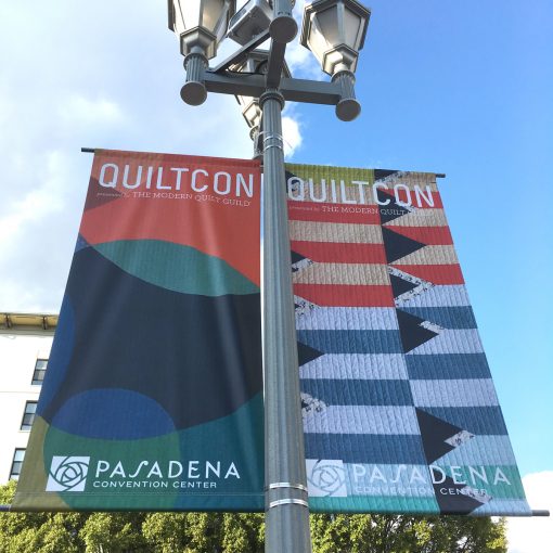 QuiltCon 2018 | Street Banner | Modern Quilts