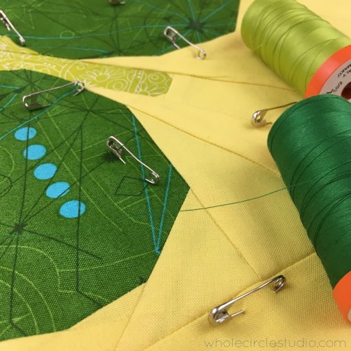 Want to hide imperfections in your quilting? Matching your thread to the area you're quilting is one of my biggest quilting tips! Want to make sure the thread is a good match? Unravel the thread an place it over the area you're planning on quilting. 