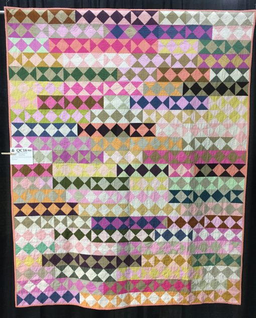 "Hourglass Quilt" by Tara Faughnan. Modern Traditionalism quilt