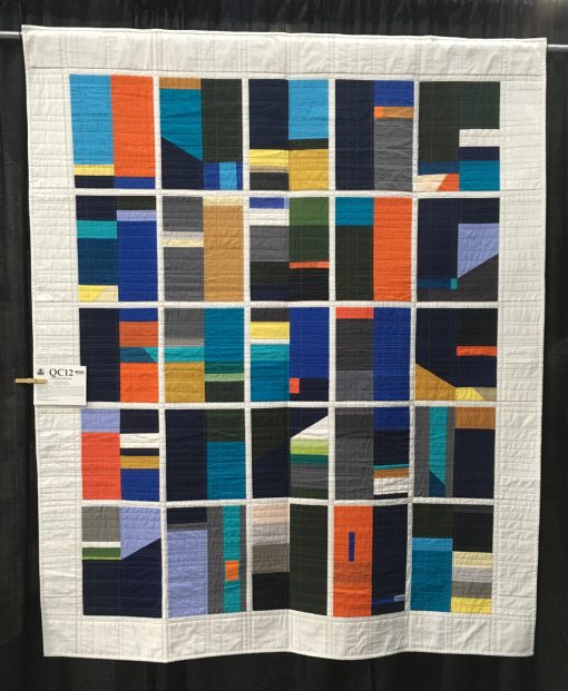 "Color Grid 01" by Kari Anderson. Category: Improvisation Modern Quilt