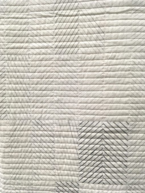 detail of "Harvest" by Carson Converse. Category: Minimalist Design Modern Quilt.
