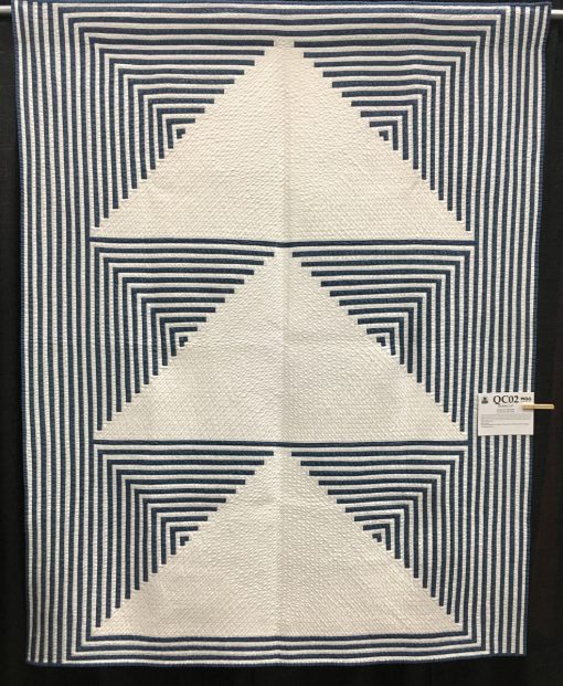 "Going Up" by Stephanie Skardal. Category: American Patchwork & Quilting Flying Geese Quilt Challenge Modern Quilt.
