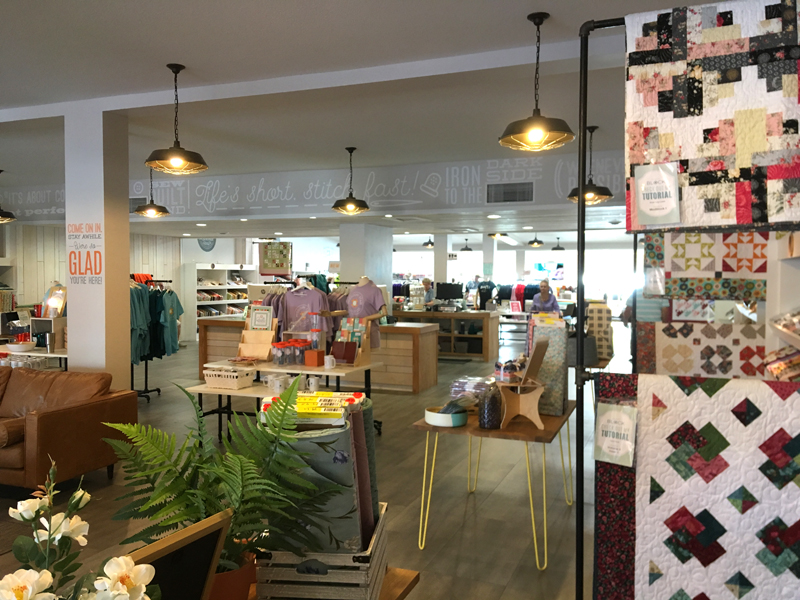 Hamilton, MO Fabric, Quilts and Fun! whole circle studio