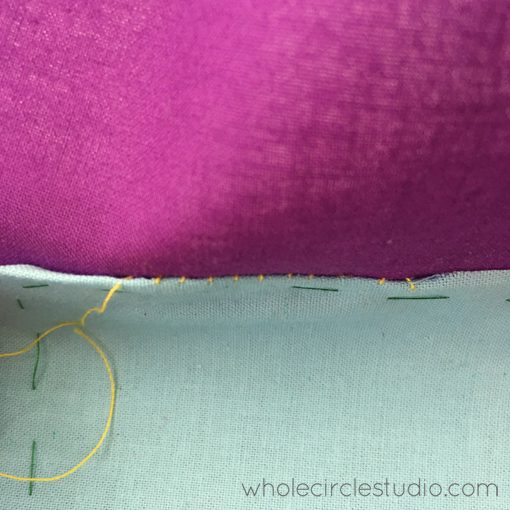 Needle Turn Applique | Applique || Whole Circle Studio — 365 Days of Handwork Challenges