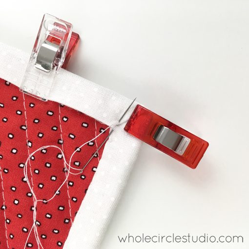 quilt | quilt binding | handwork | sewing | aurifil | Whole Circle Studio — 365 Days of Handwork Challenges
