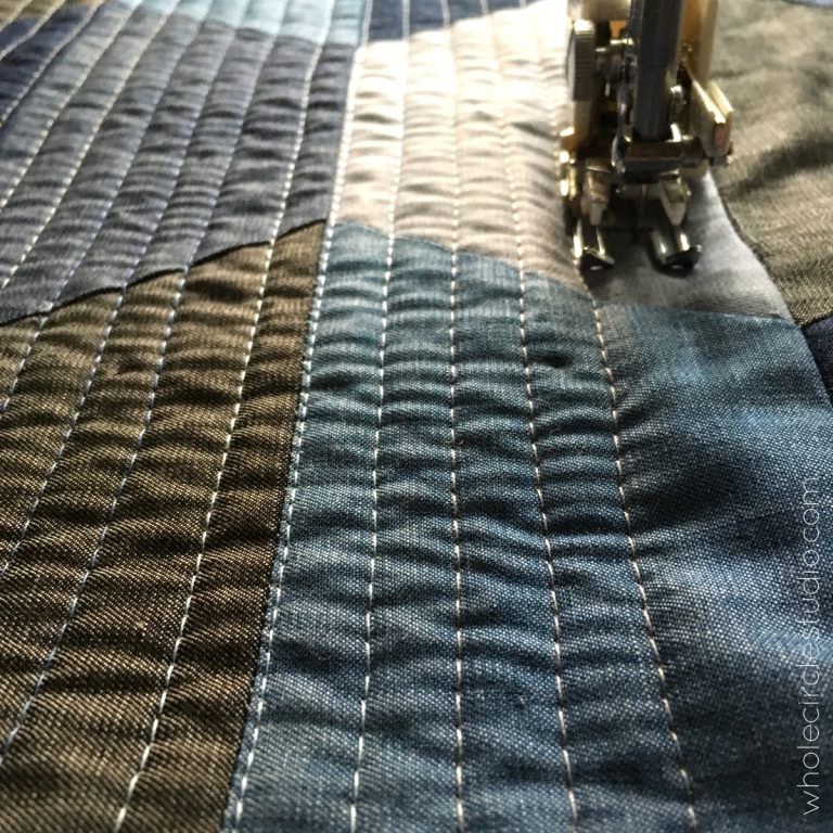 3 of the Best Thread Weights for Piecing and Quilting whole circle studio