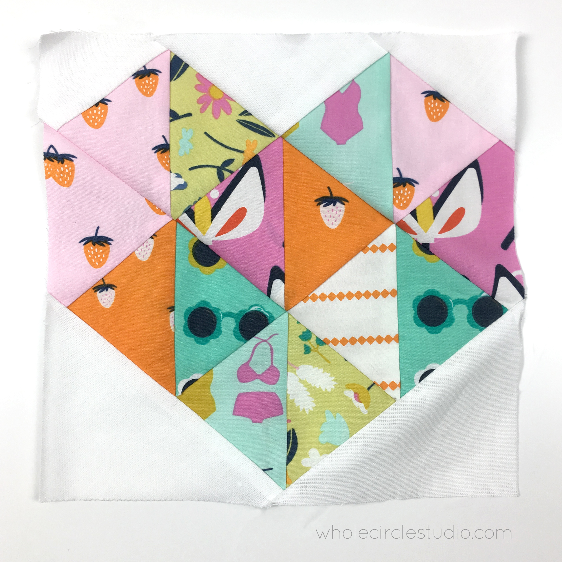 behind the scenes Love at First Sight quilt whole circle studio