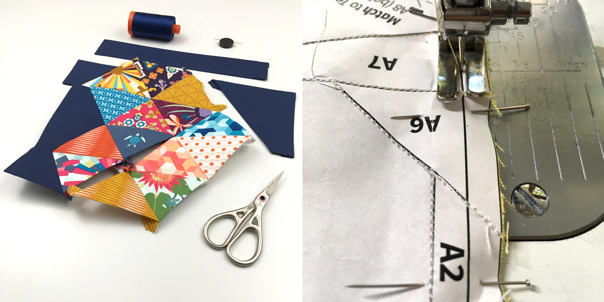 Typecast + Gemology — combining EPP + FPP - whole circle studio