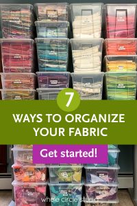 Sort It Out: Organizing Fabric